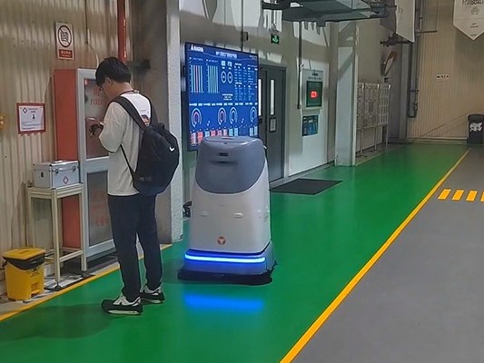 坦力工業(yè)用機器人洗地機：質量過硬，穩(wěn)定運行的清潔利器